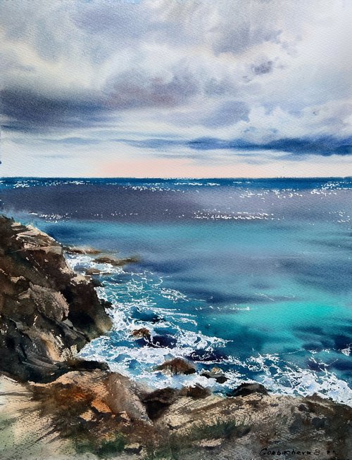 Sea ​​and stones by Eugenia Gorbacheva