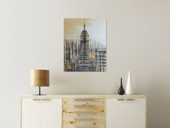 New York - The Empire State Building In Neutral Colours