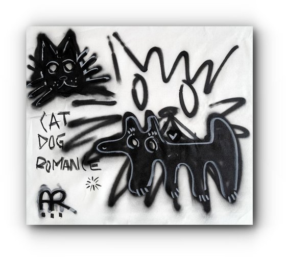 CAT & DOG ROMANCE