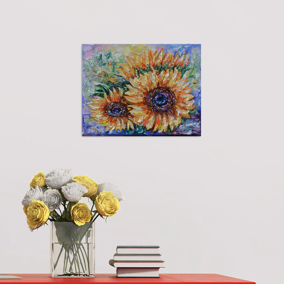 Countryside Sunflowers