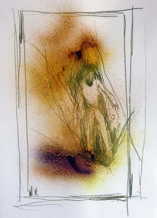Expressive Figure, 41x29 cm ESA1 by Frederic Belaubre