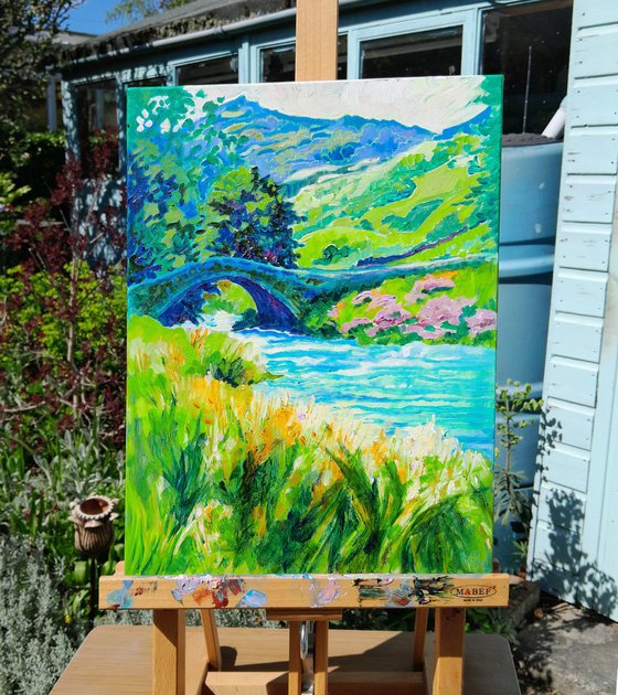 Over the Bridge - Lake District landscape