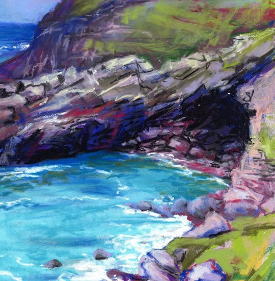Cornwall, Cove at Tintagel