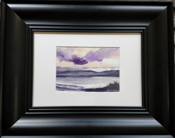 Highlands scenery, set of 6 paintings