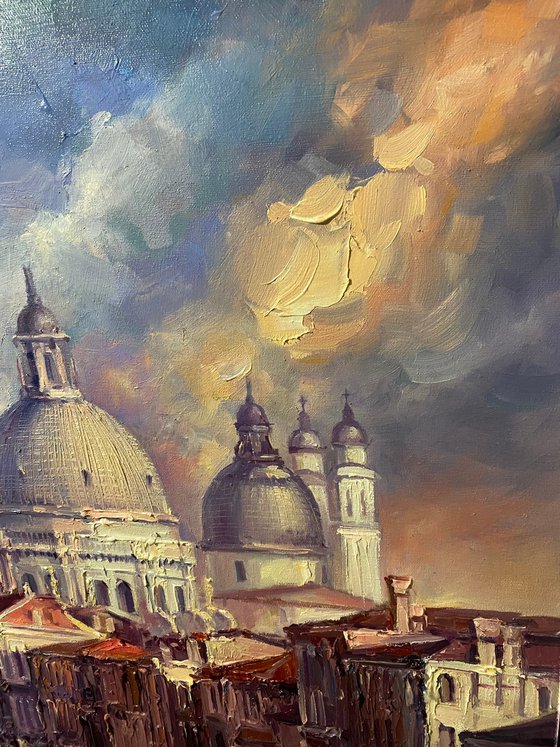 "Venice"original oil painting