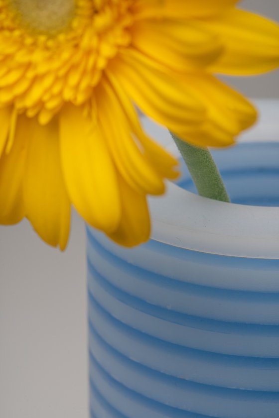 Vase Blue Matte