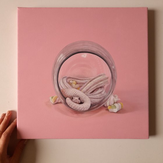 The Tiny Snake and the Candy Jar