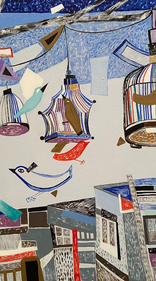 Flat levels of the deepness 2 by Kate Kulish