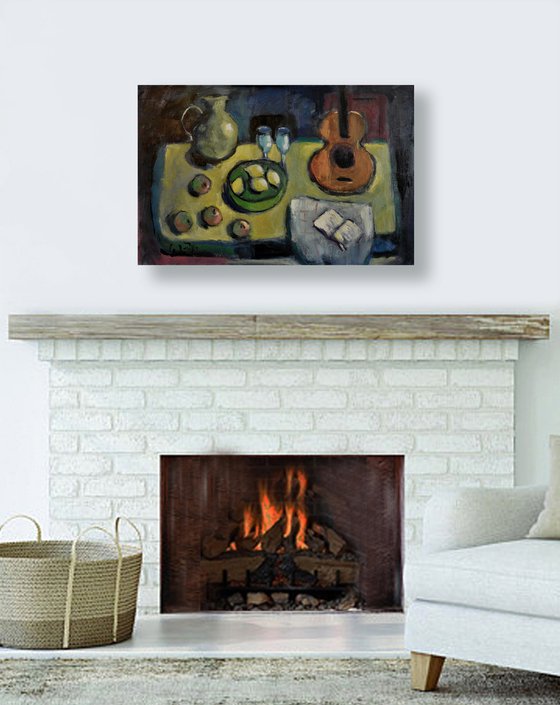 Still Life with Guitar