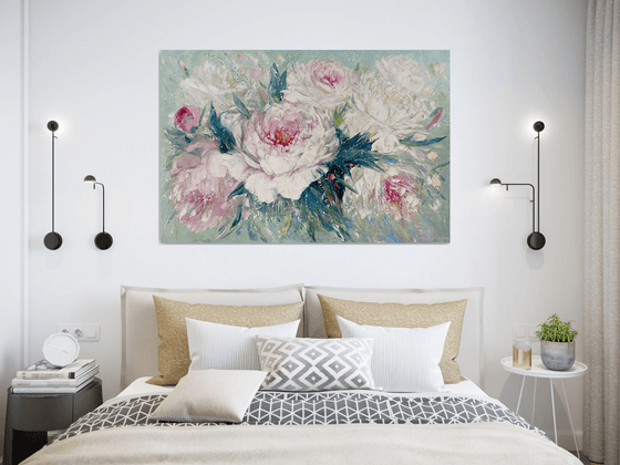 The Gentle Breath of Peonies