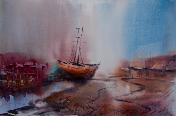 boat stranded 10