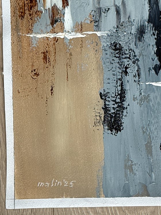 Sienna Grey Beige abstract