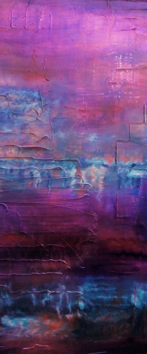 REDUCED 'Mirage' - Testured abstract modern statement art by Lisa Price