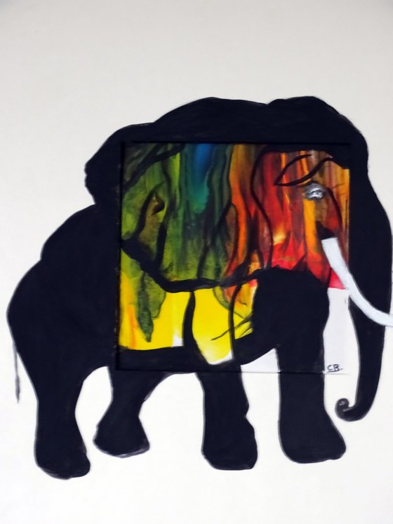 Abstract Elephant