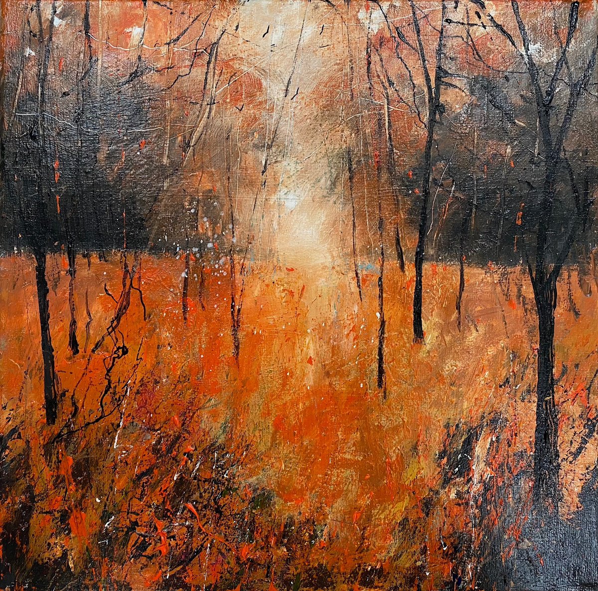 Seasons - Flaming Autumn by Teresa Tanner
