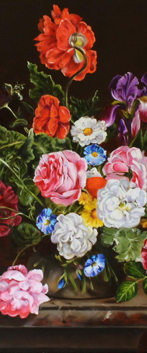 Garden Flowers by Natalia Shaykina