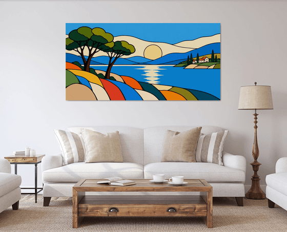 Mediterranean Landscape #43