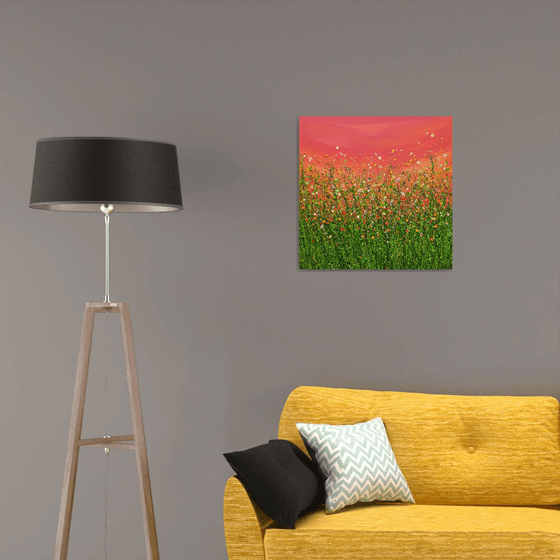 Popping Red Sky Meadows #2