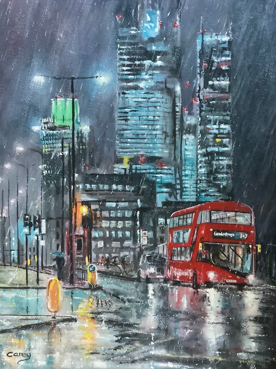 City Rain by Darren Carey