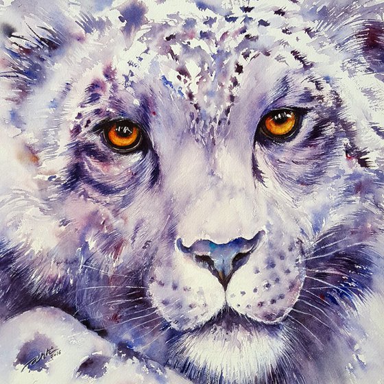 Snow Leopard_ White Knight