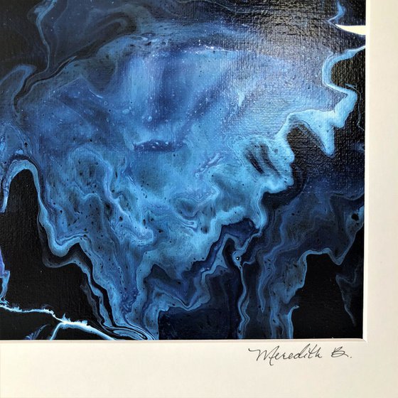 Undertow Acrylic painting by Meredith B. Studios