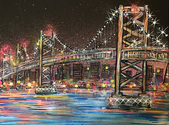 Oakland Bay Bridge - San Francisco - Canvas