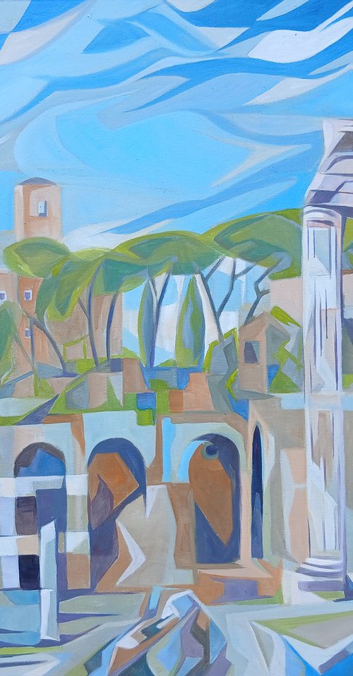 The Ruins Of Rome by Andrew Clayton