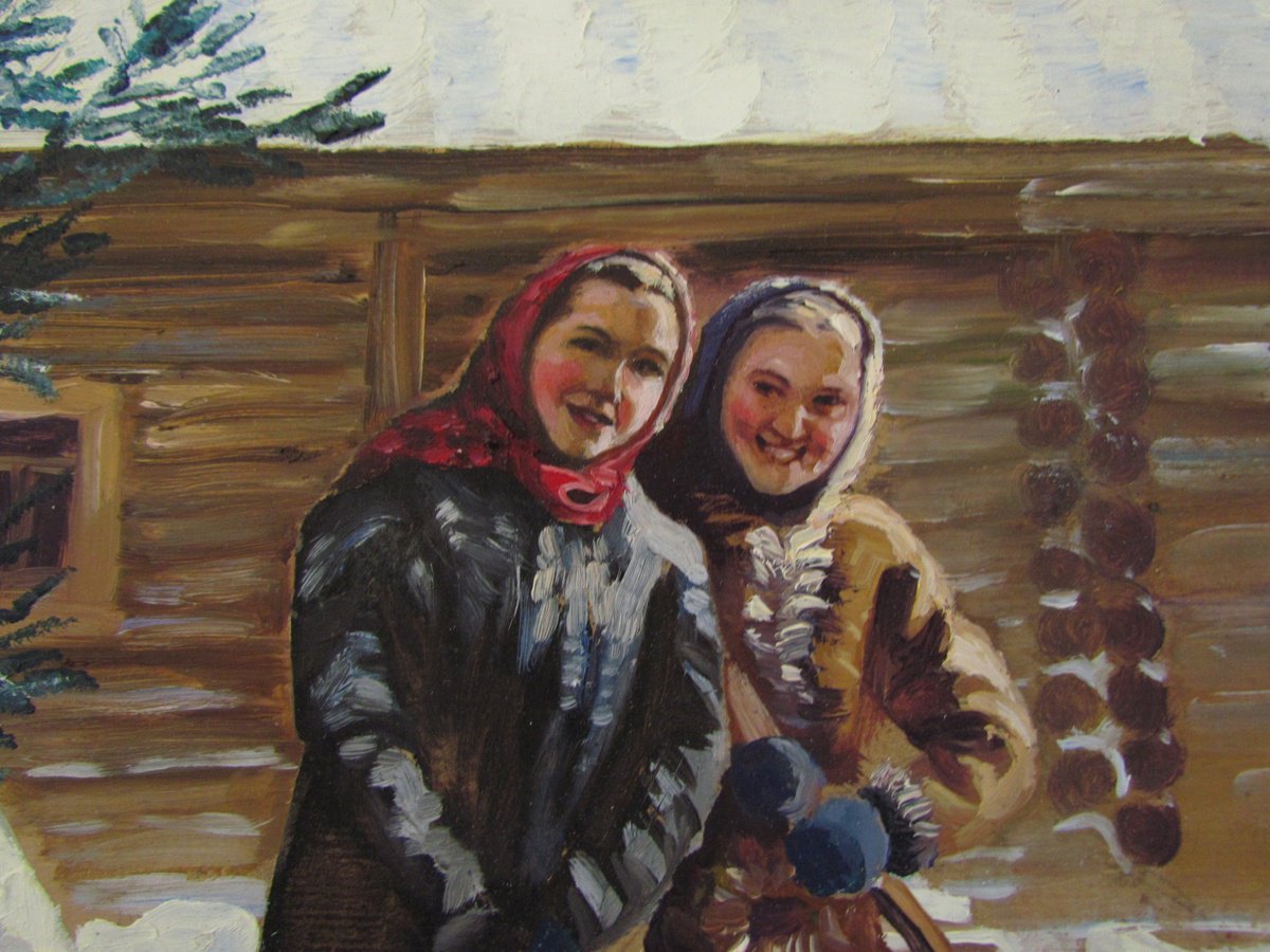 Near the well by Viktoriia Pidvarchan