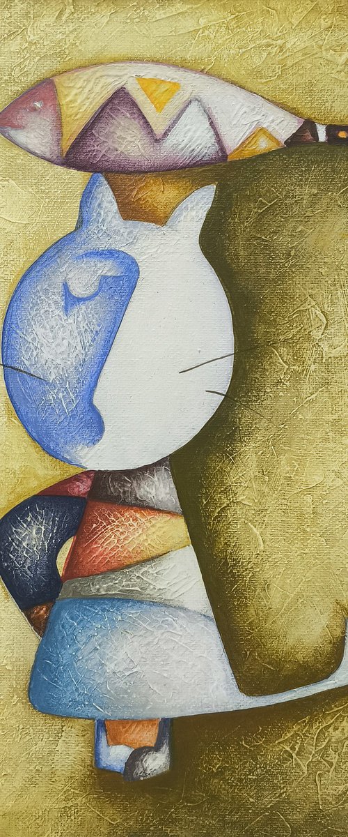 The Proud Fisher by Sargis Zakarian