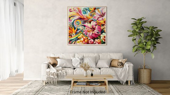 Sweet Havana  Abstract Floral