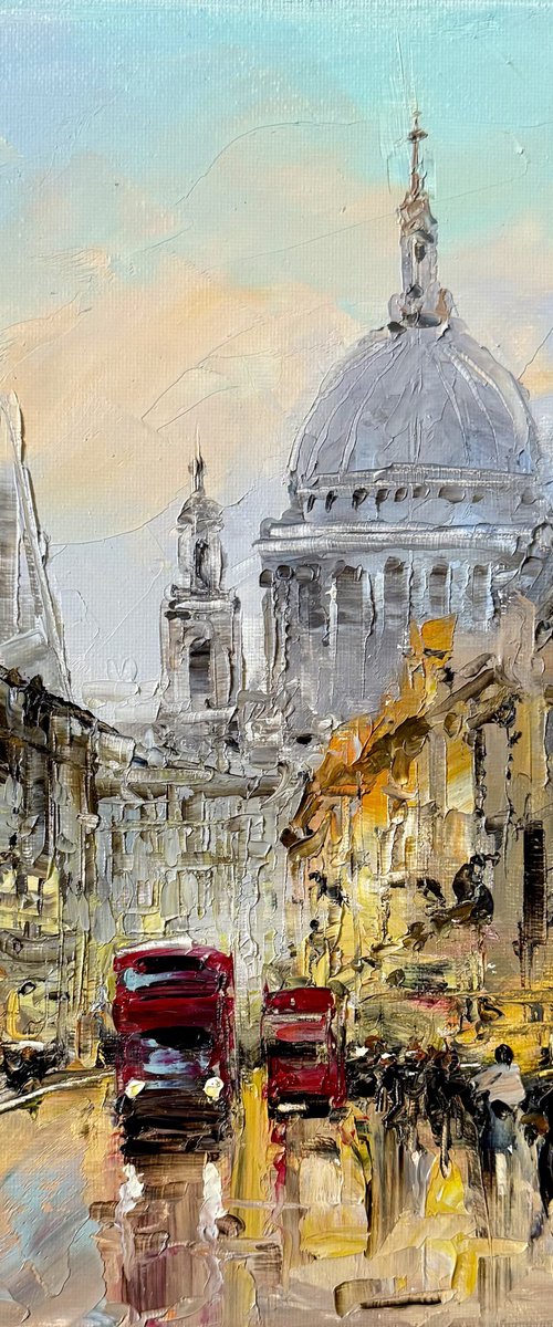 London. Evening. by Irina Alexandrina