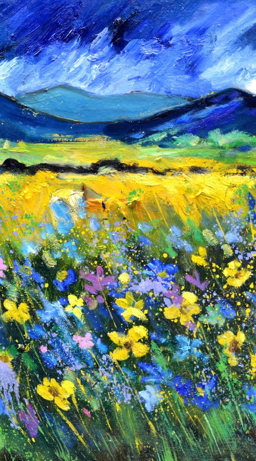 Wild flowers  8624 by Pol Henry Ledent