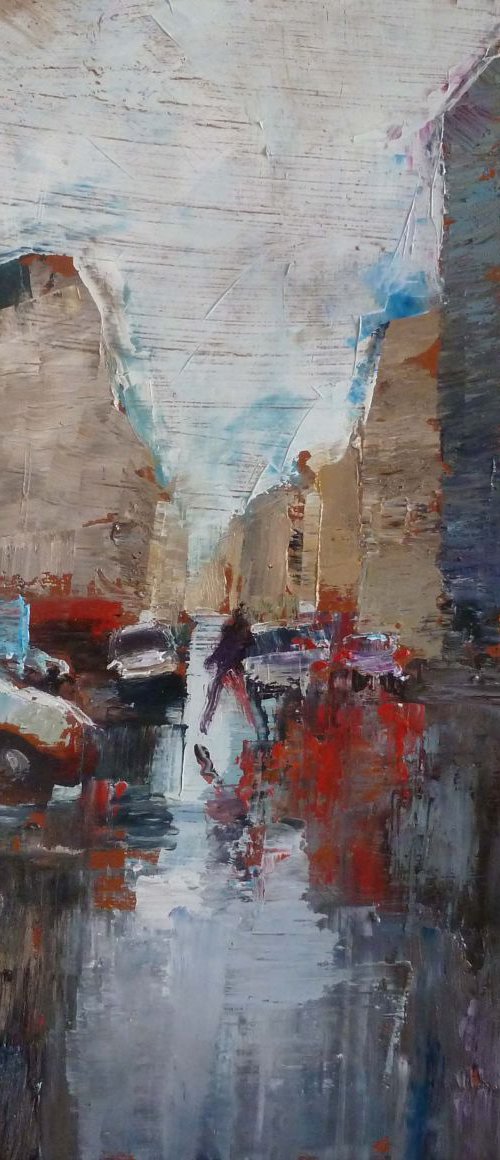 Rainy day in Paris by Manuel Leonardi