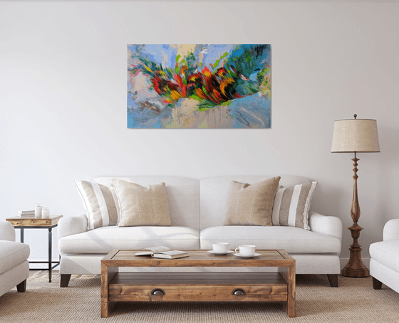 Summer Melody, LARGE Painting