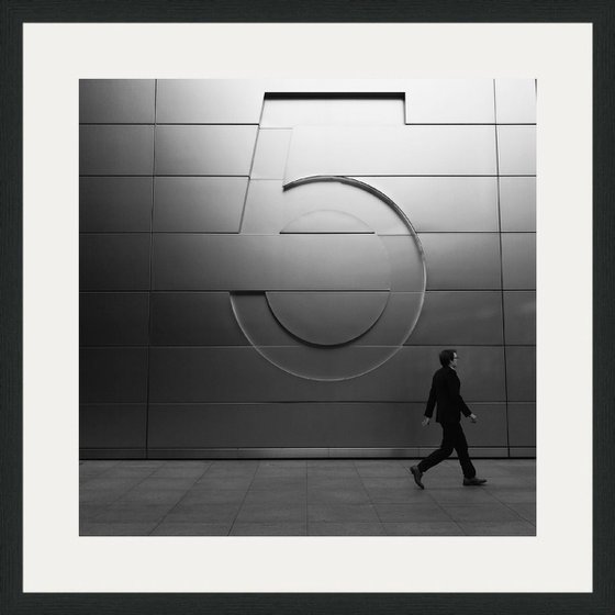 High Five, 21x21 Inches, C-Type, Framed