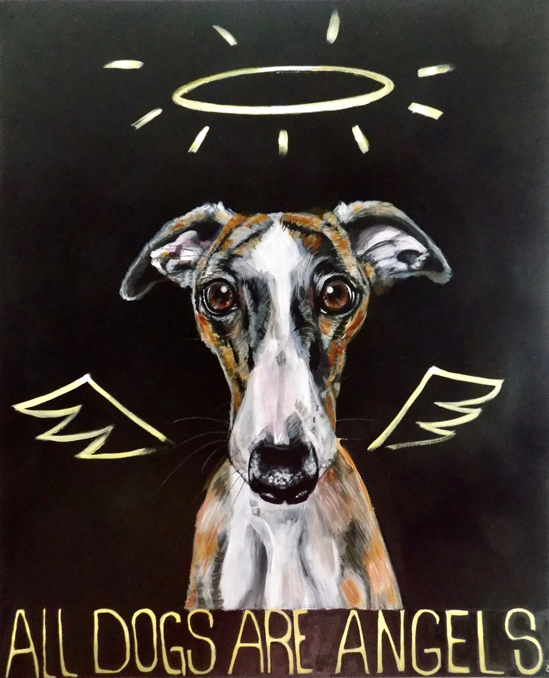 Victoria Coleman Poster Whippet 