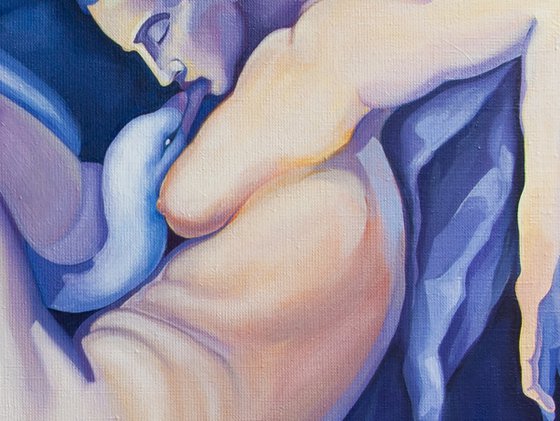 Interpretation of Rubens' Leda and the Swan