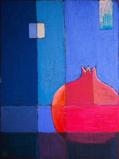"A pomegranate in the moonlight" by Fefa Koroleva