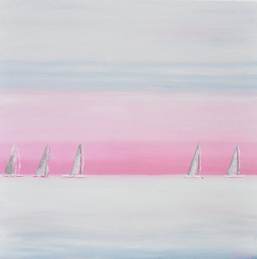 Calm sea by Bridg'