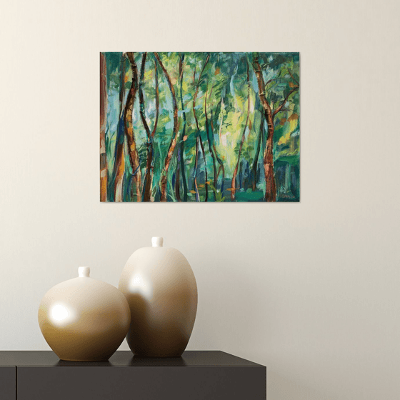 In the silence of the forest