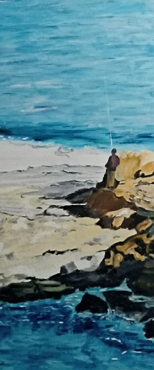 Fisherman by Isabelle Lucas