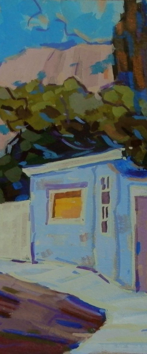 Summer mood, 27x20.5 cm by Sergey  Kachin