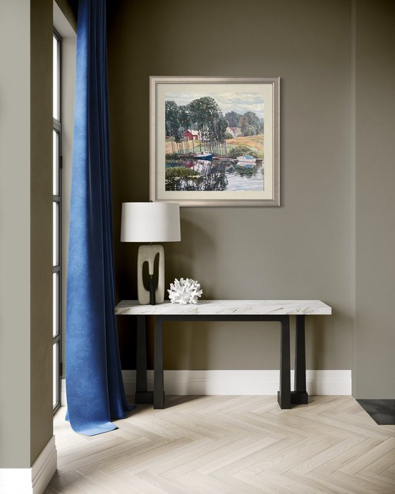 Windy day in Strømfoss