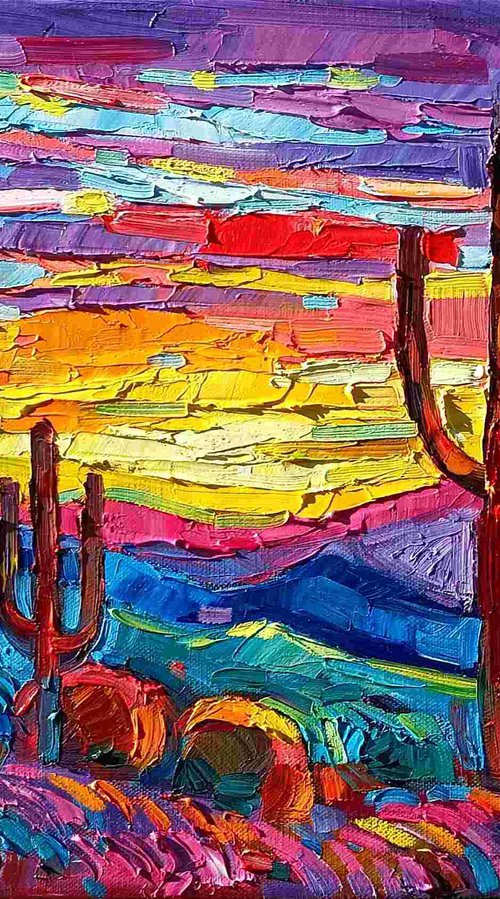Arizona sunset 4 by Vanya Georgieva