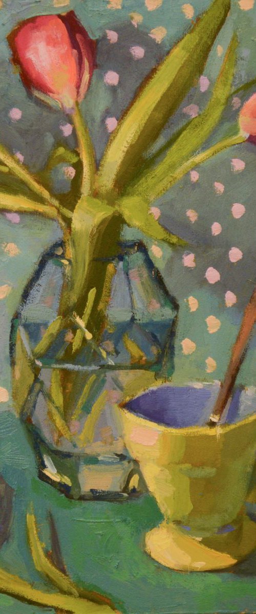 Tea and Tulips by Kristina Sellers