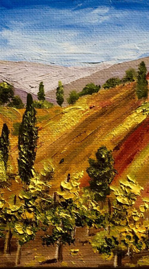 Autumn in Tuscany by Inna Montano
