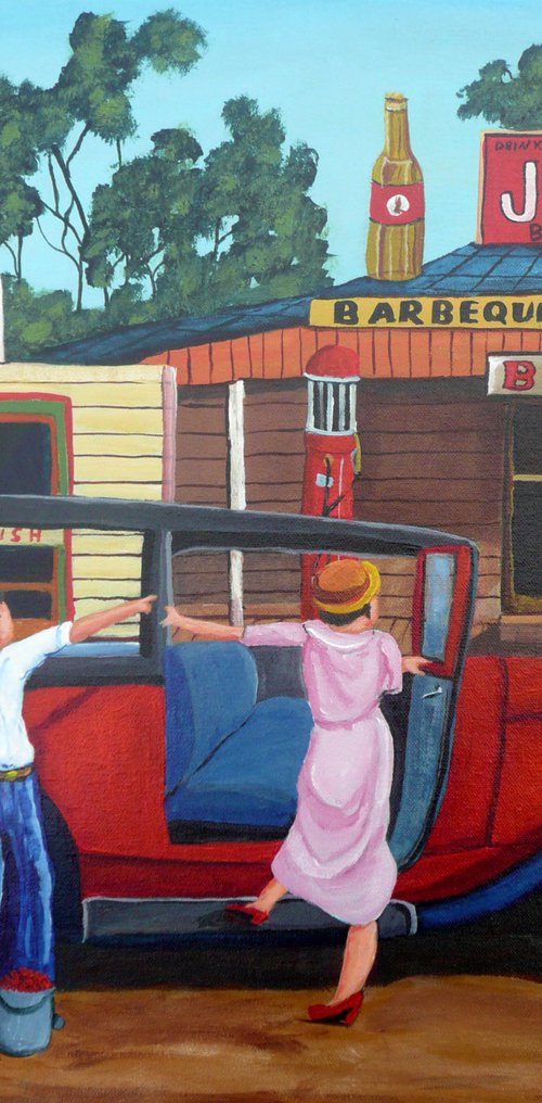 Roadside Bar by Dunphy Fine Art