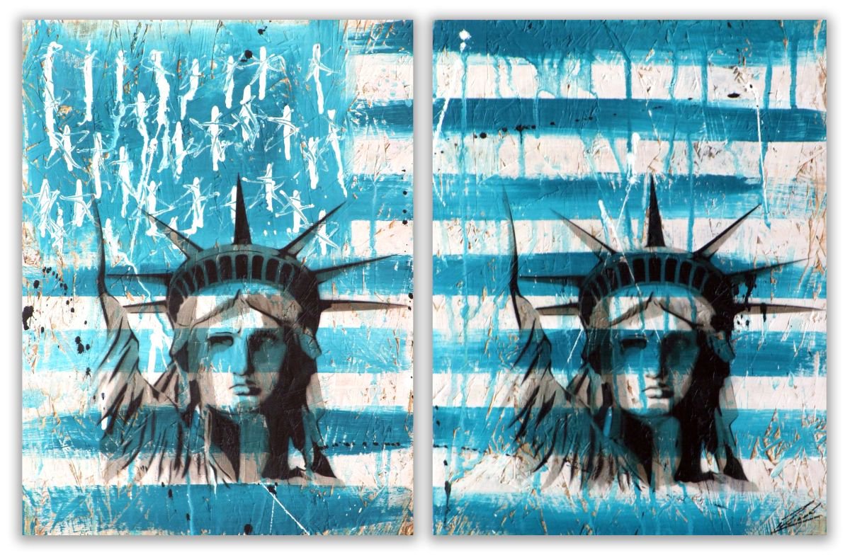 Liberty Diptych by Richard Yeomans