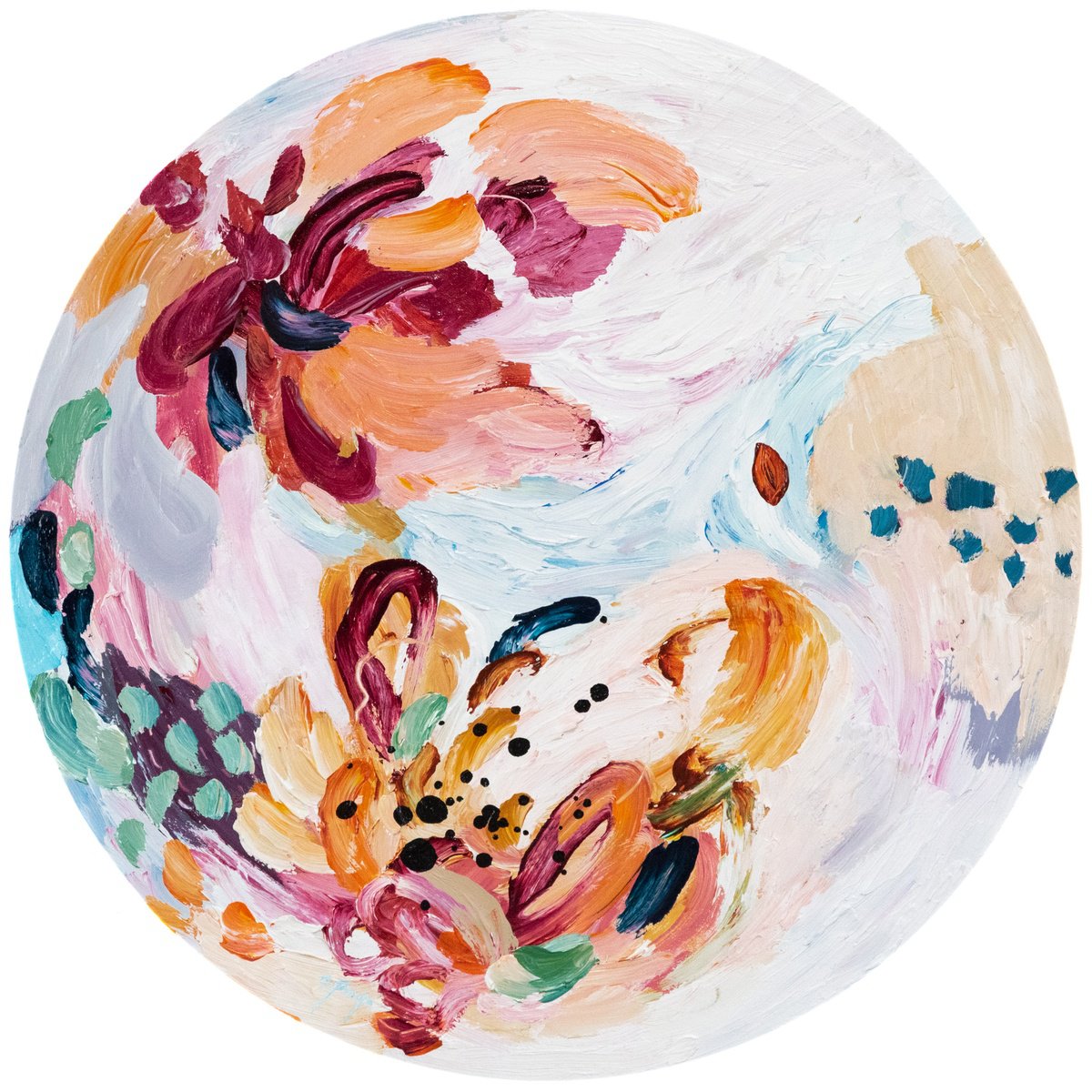  Hibiscus By Chantal Proulx, 20 X 20, Artwork For Sale On Artfinder
