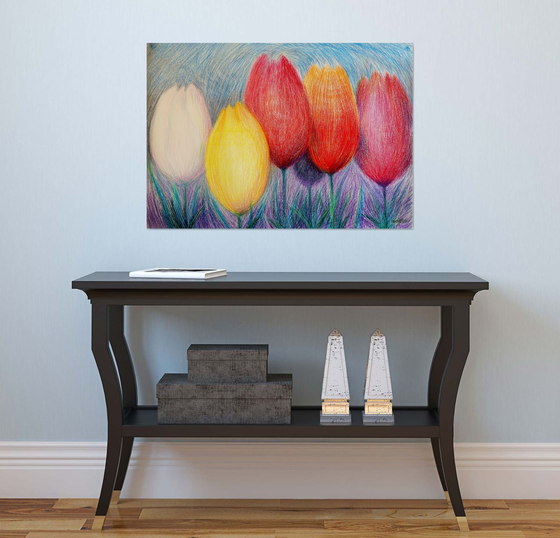 Tulips White 2
